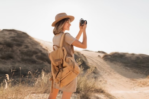 girl enjoy Sand-travel