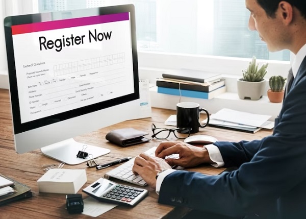 man register and create account