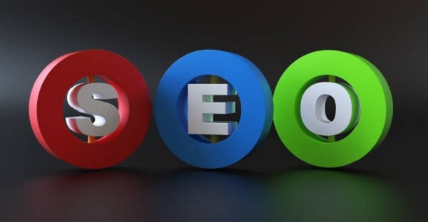 SEO in different color words