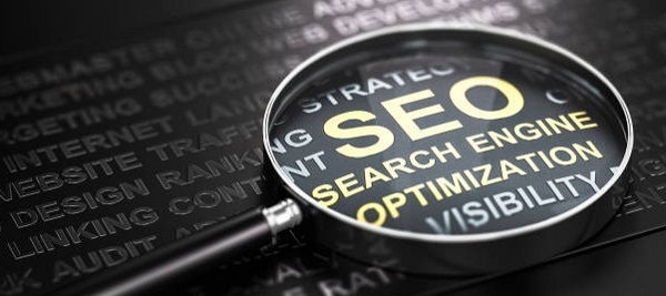 SEO under search button