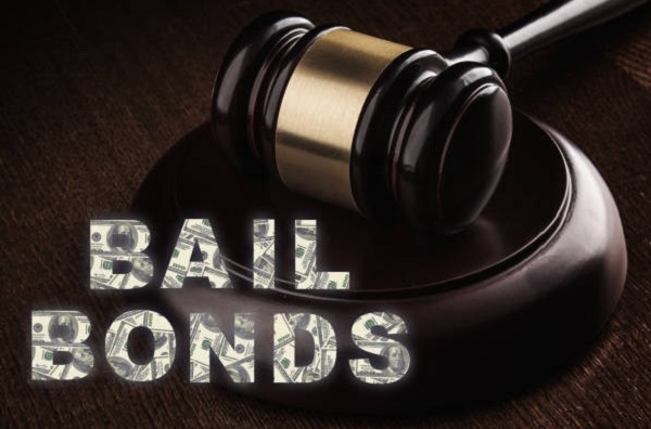 Bail Bond with law hammer