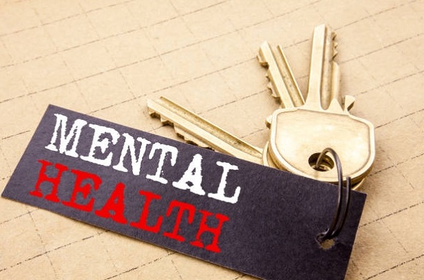 Mentally Healthy Keychain