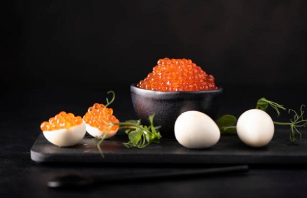 caviar quail eggs noble luxury