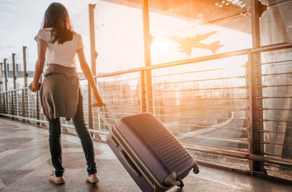 Airport Terminal woman Travel