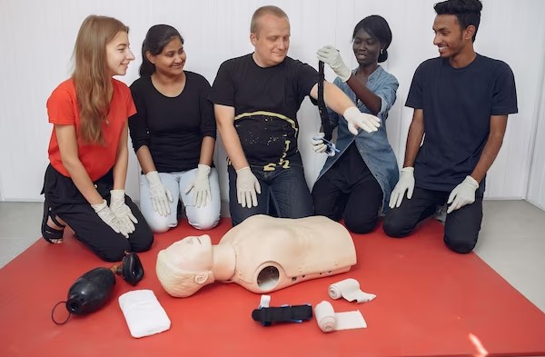 Group training For CPR