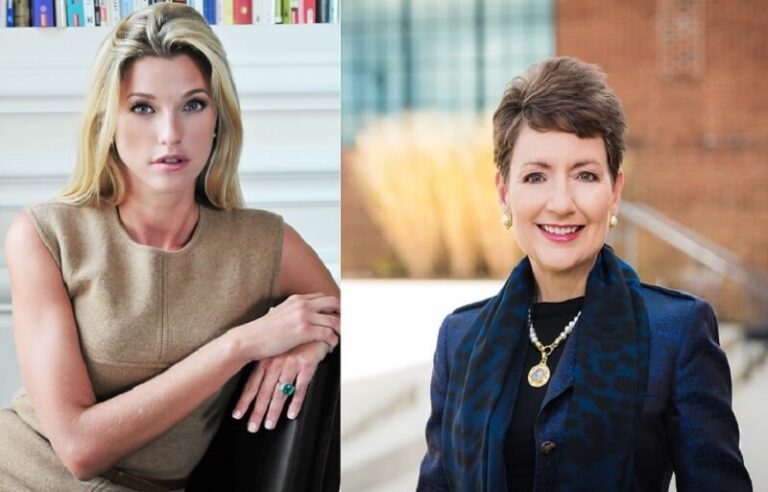 Nicole Junkermann and Lynn Good