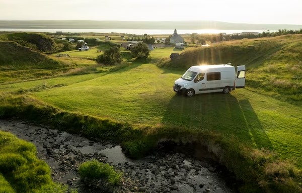 Van Dwelling in a beautiful place