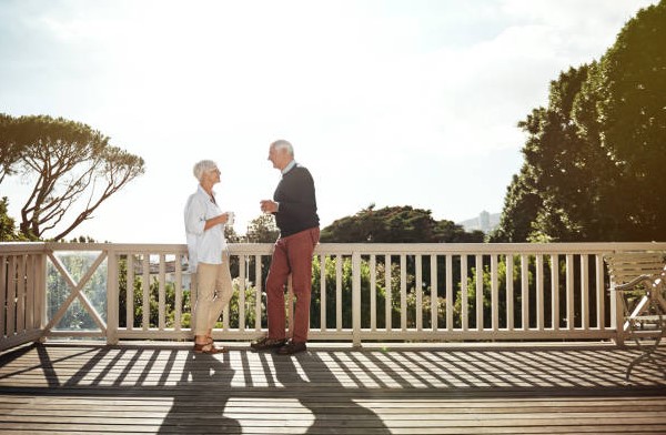 couple in Balcony Deck