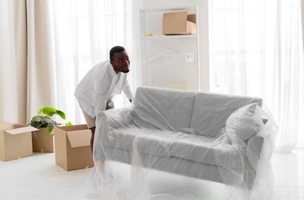 man Remove Any Furniture or Other Items in the Area