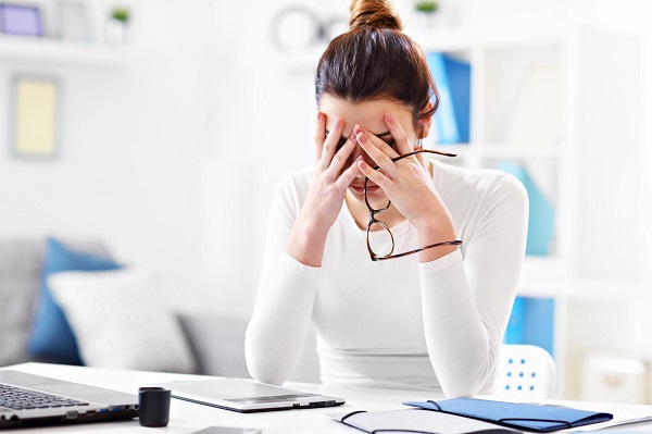 A Girl Feeling Really Anxious All of a Sudden