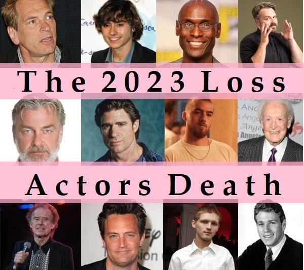 Actors Who Died in 2023