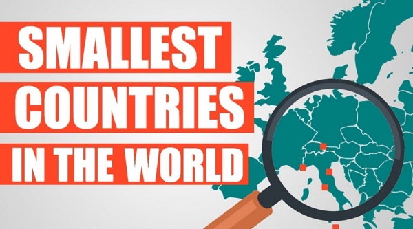 Which are the Smallest Countries in the World According to Land Area