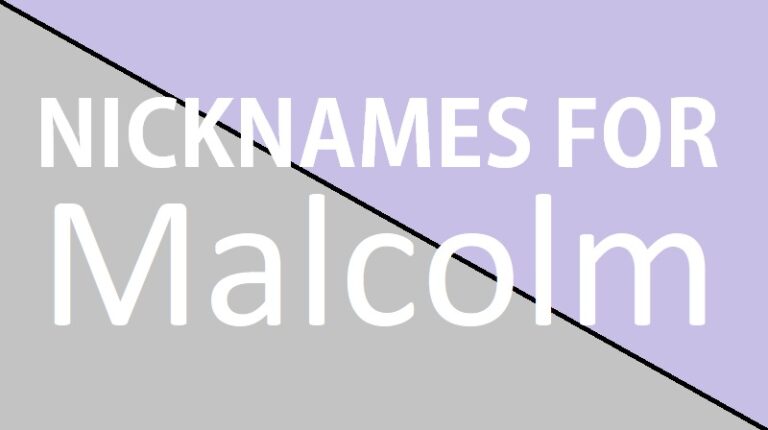 Nickname Malcolm