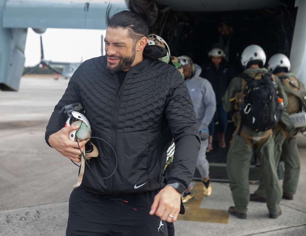 Roman Reigns Happy