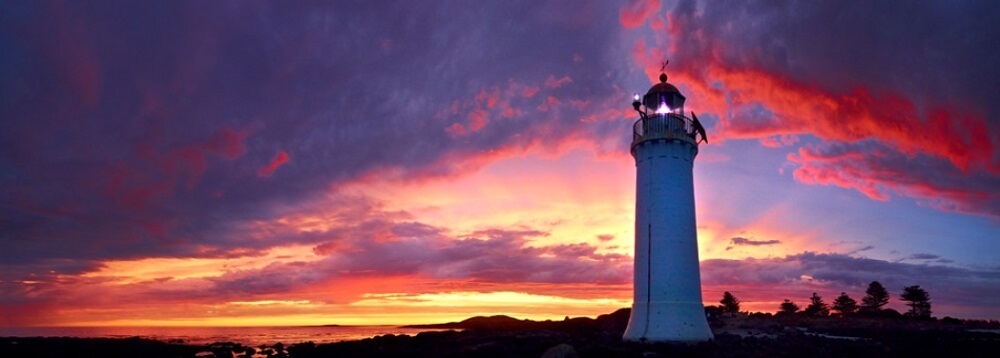 Sunset at South Mole