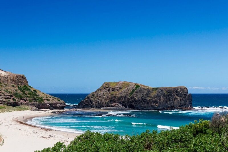 pools at Bushrangers Bay