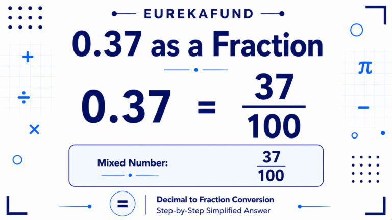 0.37 as a Fraction