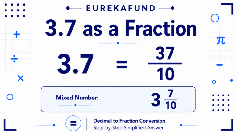 3.7 as a Fraction