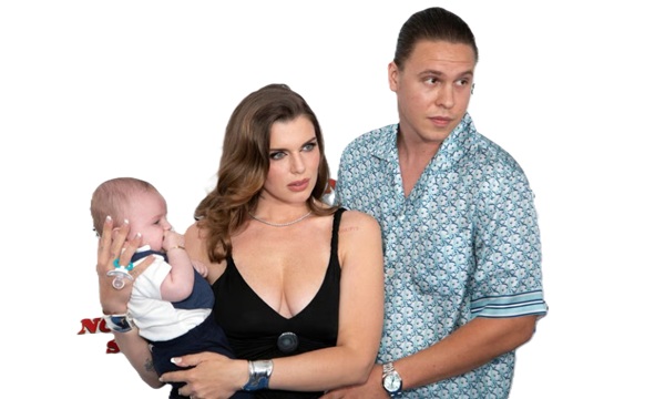 Peter Artemiev with Ex WIfe