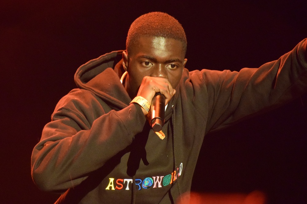 Sheck Wes performing at Gov Ball