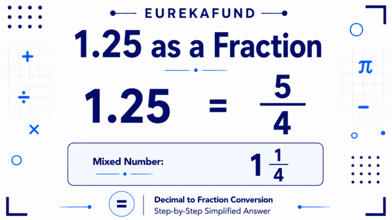 What Is 1.25 as a Fraction