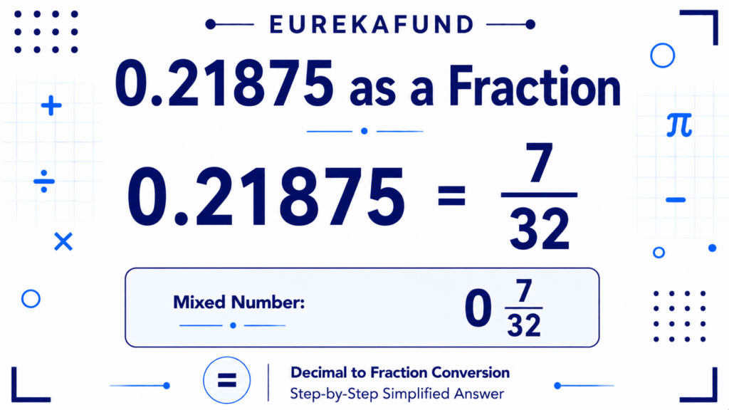 0.21875 as a Fraction