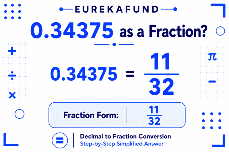 0.34375 as a Fraction