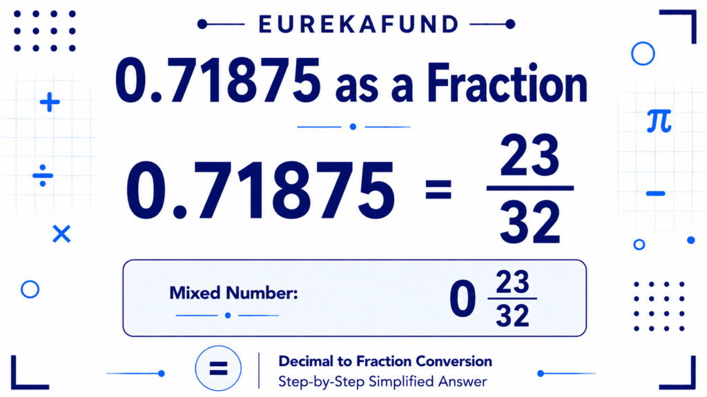 0.71875 as a Fraction