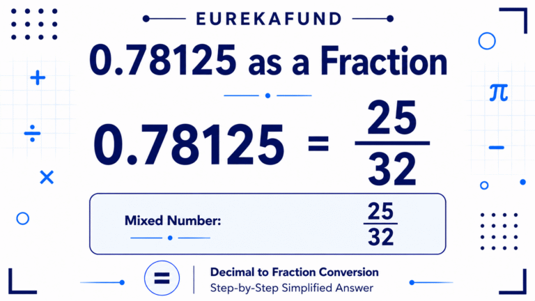 0.78125 as a Fraction
