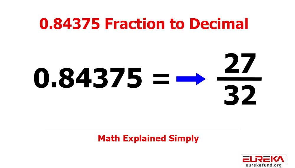 0.84375 as a Fraction (Step-by-Step Conversion)