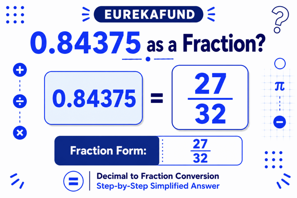 0.84375 as a Fraction (Step-by-Step Conversion)