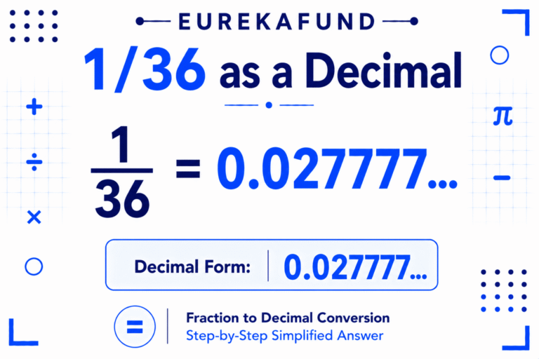 1 36 as a Decimal - Simple Conversion