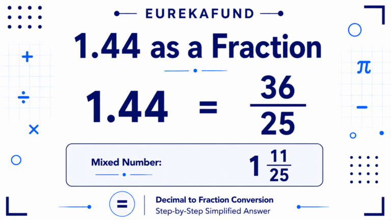 1.44 as a Fraction