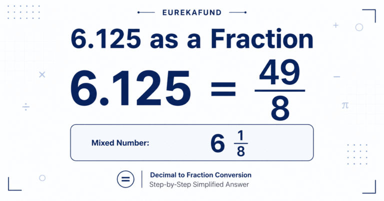6.125 as a fraction