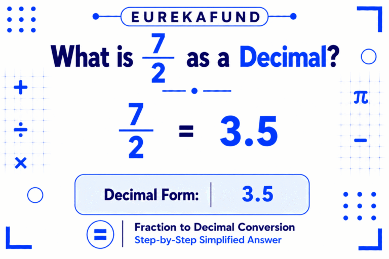 7/2 as a Decimal (Step-by-Step Conversion and Examples)