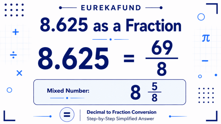 8.625 as a Fraction