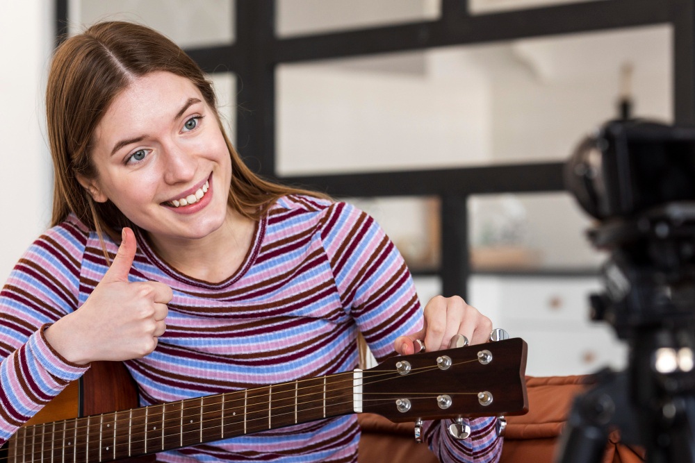 Girl Shooting Music Video