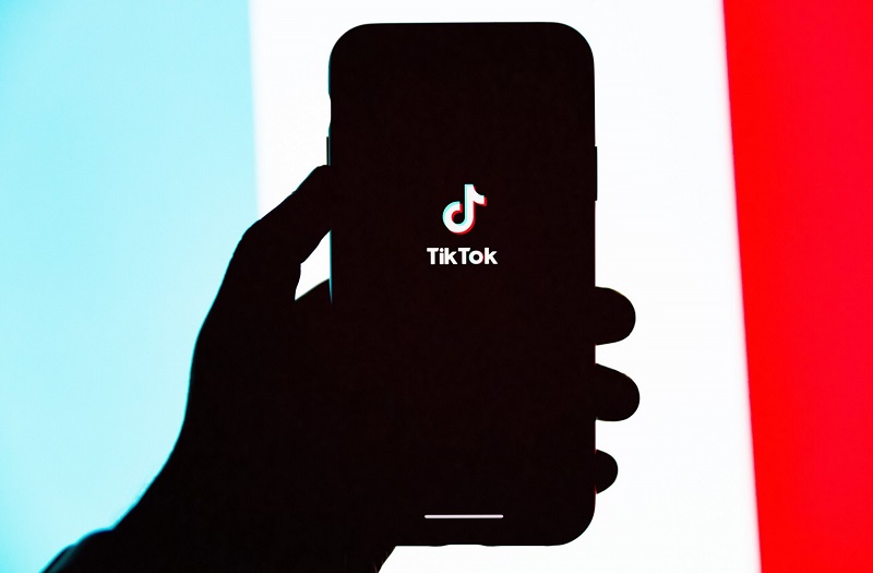 Person use TikTok