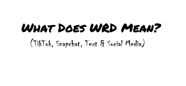 What Does WRD Mean