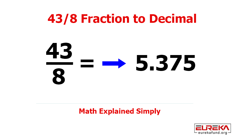 What is 43/8 as a Decimal? (Step-by-Step Conversion and Rounding Guide)