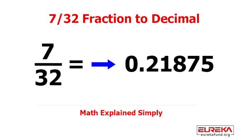 7/32 Fraction to Decimal