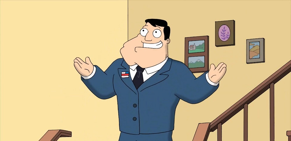 Singing for Stan Smith on American Dad
