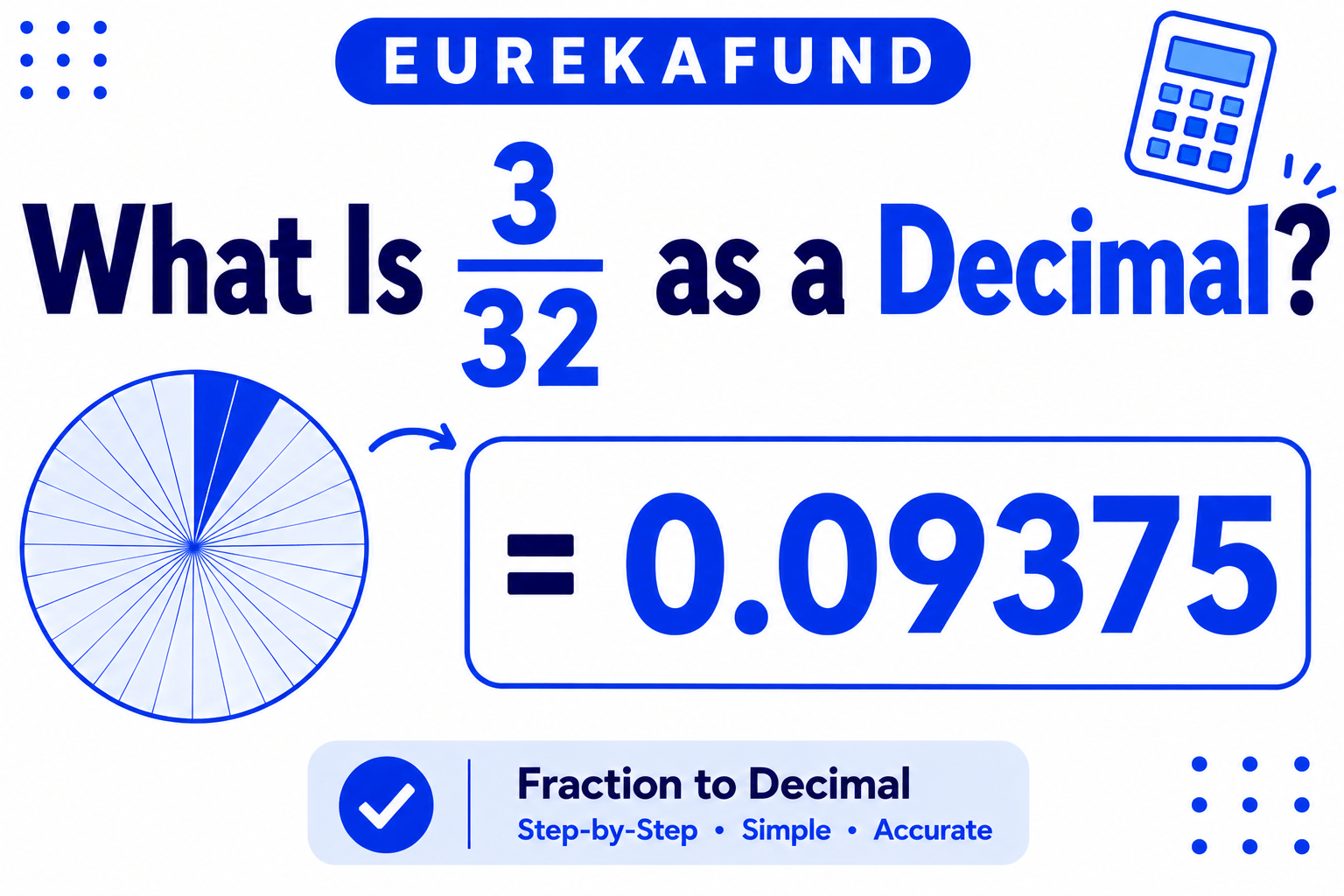 What is 3/32 as a Decimal (Step-by-Step Conversion and Rounding Guide)