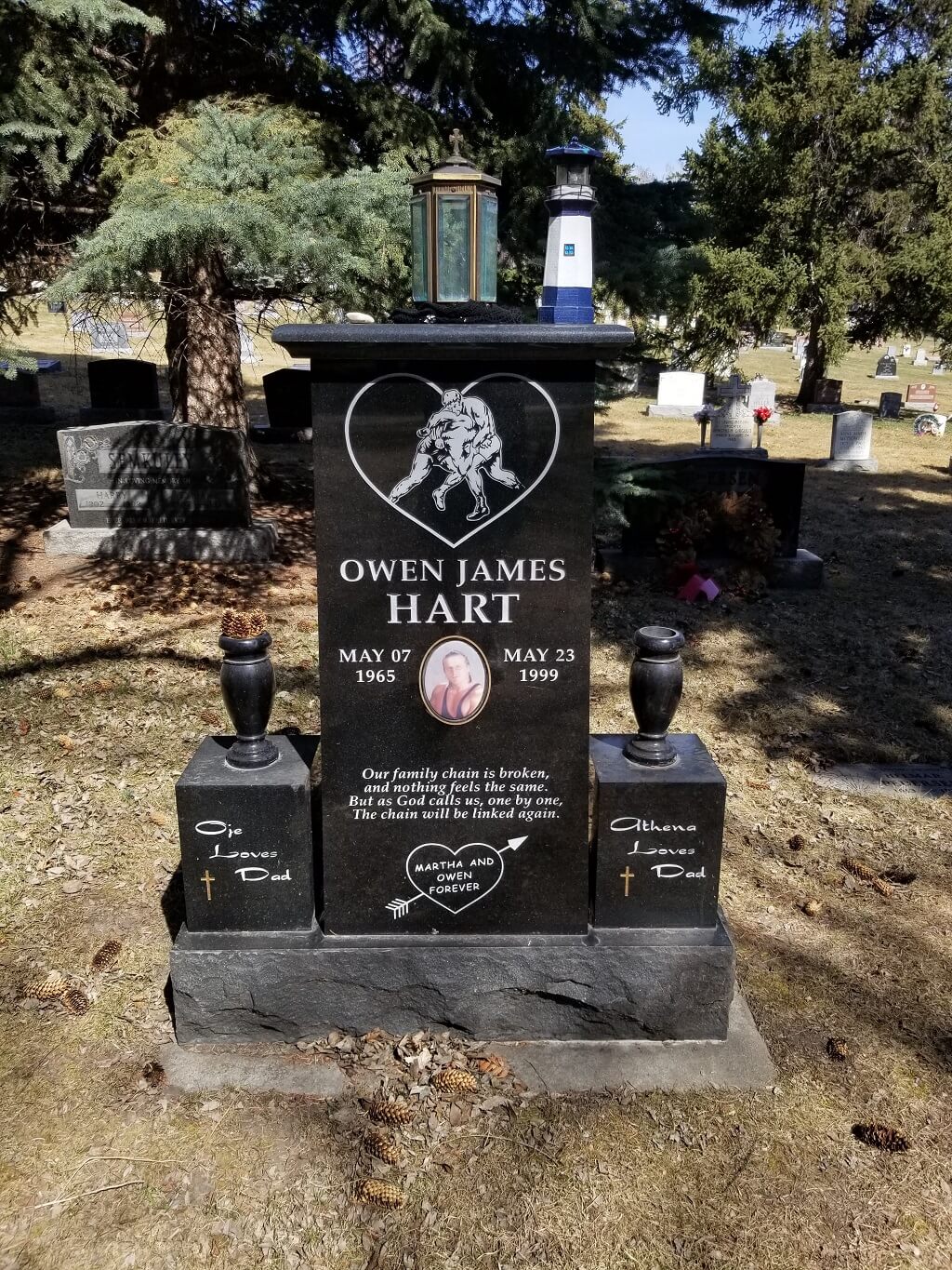 owen hart grave