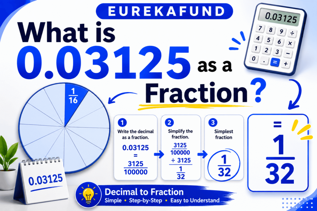 What Is 0.03125 as a Fraction (Step-by-Step Solution)